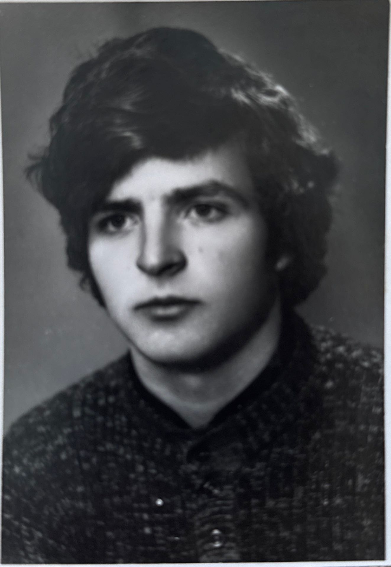 Млади Богољуб Карић, портрет из 1971. године